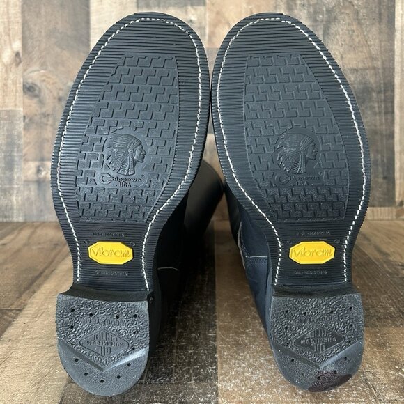 Chippewa 27909 Steel Toe Tall Engineer Moto Motorcycle Boots Mens 11 D - Picture 4 of 12